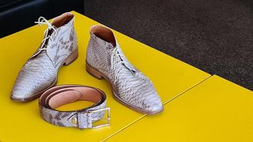 Giorgio Half hoog schoenen met bijpassende riem en rijze 41 beschikbaar voor biedingen