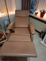 Prachtige staop fautuille, Huis en Inrichting, Stoelen, Overige kleuren, Leer, Ophalen of Verzenden, Zo goed als nieuw