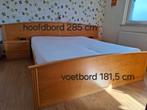 Gratis af te halen:  Beukenhouten slaapkamer, Huis en Inrichting, Slaapkamer | Complete slaapkamers, Ophalen, Gebruikt, Tweepersoons