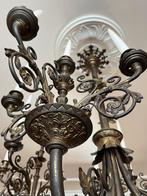 Antieke Gotische Kaarsen Kroonluchter, Antiek en Kunst, Ophalen