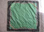 RALPH LAUREN SJAAL afmeting 60x60 cm mooie groentinten € 5, RL, Ophalen of Verzenden, Zo goed als nieuw, Sjaal