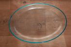 Pyrex ovale glazen dekschaal / ovenschaal, Huis en Inrichting, Keuken | Servies, Gebruikt, Ophalen of Verzenden, Effen, Glas