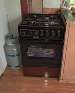 Etna gasstel op butagas met elektrische oven., Witgoed en Apparatuur, Ophalen, Gebruikt, 4 kookzones, Gas