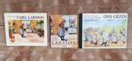 2 kunstboeken Carl Larsson,  Aquarellen en tekeningen, Boeken, Kunst en Cultuur | Beeldend, Gelezen, Ophalen of Verzenden, Meerdere auteurs