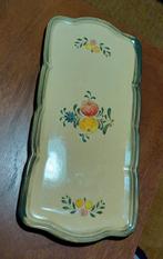 Hand beschilderde oude serveerschaal, Antiek en Kunst, Ophalen of Verzenden