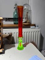 Antonio Da Ros Uranium Murano Glas Vaas, Ophalen of Verzenden