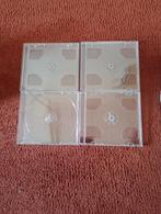 4 lege cd hoesjes, Ophalen of Verzenden, Zo goed als nieuw