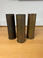 Britse/Engelse 3x 25 ponder hulzen WW2, Ophalen of Verzenden, Landmacht, Engeland, Hulzen of Bodemvondsten