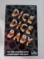 Het Spel : Dice Dice Baby (Dobbelspel), Hobby en Vrije tijd, Gezelschapsspellen | Overige, Ophalen of Verzenden, Zo goed als nieuw