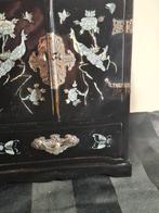 Japanlak sieraden kastje ingelegd met parelmoer., Ophalen of Verzenden