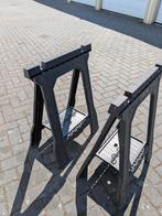 4 Nieuwe Stanley kunststof vouwschragen 362kg, Doe-het-zelf en Verbouw, Werkbanken, Ophalen, Zo goed als nieuw