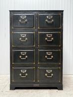 antieke stalen LADEKAST brandwerende kluis ARCHIEFKAST 1918, 5 laden of meer, 100 tot 150 cm, Antiek industrieel, Zo goed als nieuw