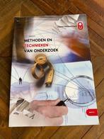 Methoden en Technieken van Onderzoek, Ophalen of Verzenden, Nieuw, WO