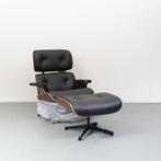 2x Vitra Eames Lounge Chair + Hocker Palisander Chroom/Zwart, Huis en Inrichting, Fauteuils, Metaal, Nieuw, 75 tot 100 cm, Ophalen of Verzenden