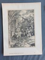 Albrecht Dürer (1471-1528) Vlucht naar Egypte prent 1922, Antiek en Kunst, Kunst | Etsen en Gravures, Verzenden