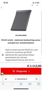 Velux rolluik elektrisch nieuw in folie!, Doe-het-zelf en Verbouw, Rolluiken, Ophalen of Verzenden, Zo goed als nieuw, Minder dan 100 cm