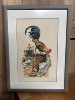 Mooi handgemaakt borduurwerk in lijst, Ophalen of Verzenden, Gebruikt, Handborduren, Overige typen