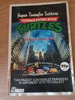 Vintage TMNT ninja turtles tattoos, Gebruikt, Ophalen of Verzenden