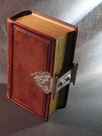Bijbel antiek met zilver 1875. 1835, Antiek en Kunst, Antiek | Boeken en Bijbels, Ophalen of Verzenden