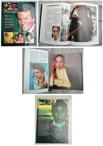 Sade tijdschrift artikel en boek 25 jaar pop muziek  beschikbaar voor biedingen