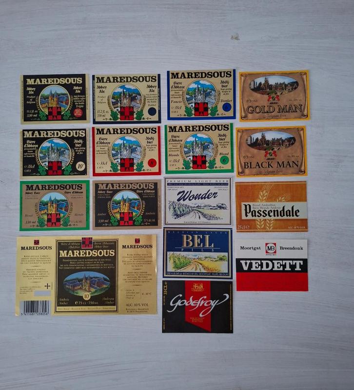 Bieretiketten België, Verzamelen, Biermerken, Nieuw, Overige merken, Ophalen of Verzenden