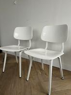 2 Revolt Ahrend Stoelen - Friso Kramer Design, Huis en Inrichting, Stoelen, Ophalen, Gebruikt, Twee, Wit