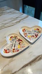 2 Blond Amsterdam Love Hart Borden - ø 21.5 cm, Huis en Inrichting, Keuken | Servies, Blond Amsterdam, Nieuw, Ophalen of Verzenden