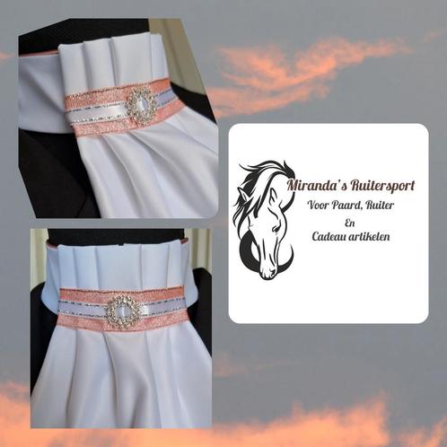 Made by Lique kinder plastron Harmonica Rosé (2), Dieren en Toebehoren, Paardrijkleding, Nieuw, Kinderen, Overige typen, Overige soorten