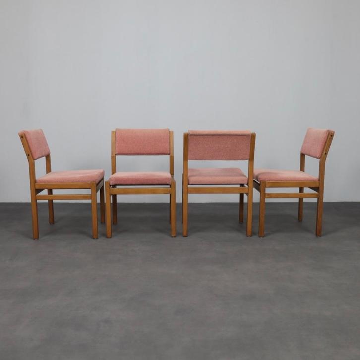 Dining Chairs "SA07" by Cees Braakman for Pastoe, 1960s, Huis en Inrichting, Stoelen, Gebruikt, Vier, Wit, Ophalen