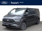Ford Transit Custom 2.5 Plug-IN Hybrid 233 PK L2H1 Titanium, Auto's, Bestelauto's, Zwart, 4 cilinders, Met garantie (alle), Bedrijf