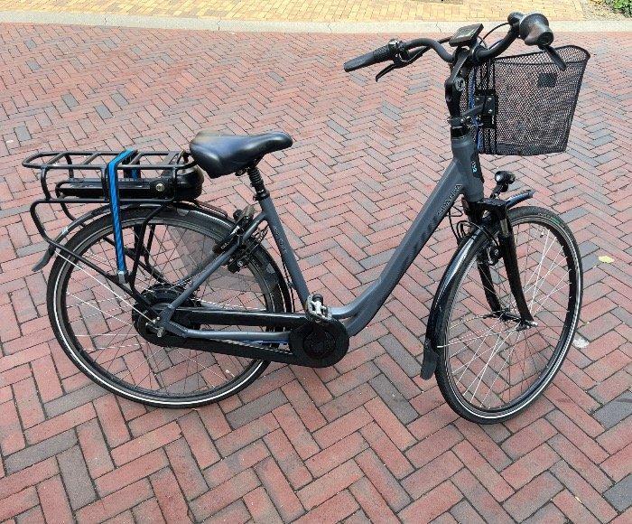 Sparta Sparta A-lane R5e 500w D48 Sa5 Dames Blauw 48cm, Fietsen en Brommers, Elektrische fietsen, Gebruikt, Sparta, 47 tot 51 cm