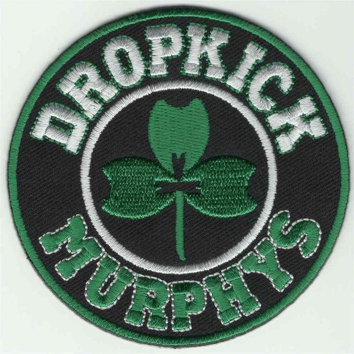 Dropkick Murphys stoffen opstrijk patch embleem, Verzamelen, Muziek, Artiesten en Beroemdheden, Nieuw, Kleding, Ophalen of Verzenden