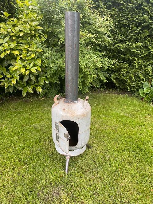 Tuinkachel terraskachel Terrasverwarmer potkachel houtkachel, Tuin en Terras, Tuinhaarden, Nieuw, Ophalen
