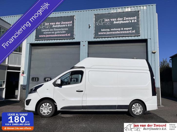 Opel Vivaro 1.6 CDTI Euro 6 Airco 3 zitplaatsen Lang Hoog, Auto's, Bestelauto's, Particulier, Te koop, ABS, Airbags, Airconditioning
