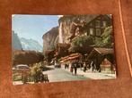 Lauterbrunnen.gedeelte van het dorp.1962, Ophalen of Verzenden, 1960 tot 1980, Gelopen, Engeland