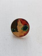 Vintage broche, Sieraden, Tassen en Uiterlijk, Broches, Ophalen of Verzenden, Zo goed als nieuw, Overige materialen