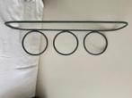 Vintage metalen Wand Plantenhanger voor 3 potten, Ophalen of Verzenden