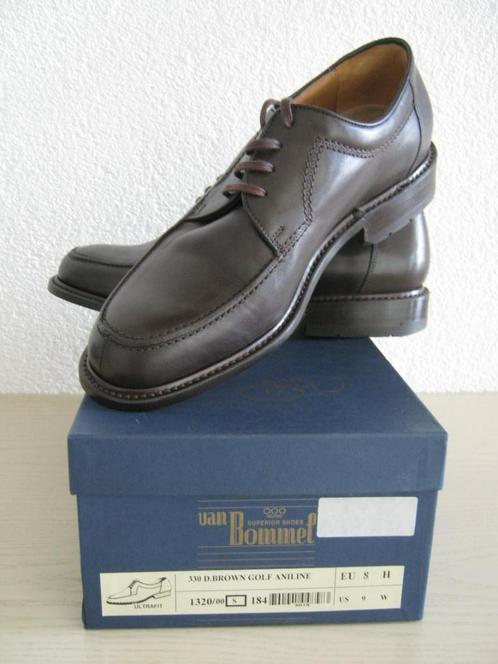 Van Bommel herenschoenen 42 H, Kleding | Heren, Schoenen, Nieuw, Veterschoenen, Bruin, Verzenden