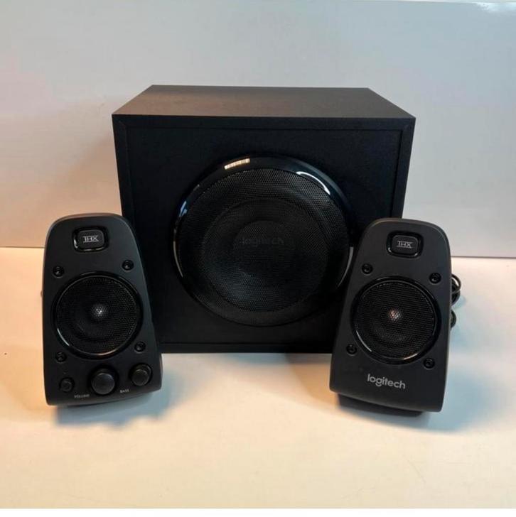 Logitech 2.1 Speakerset met Subwoofer - Krachtig Geluid!, Computers en Software, Pc speakers, Gebruikt, Audiokanaal 2.1, Ophalen of Verzenden