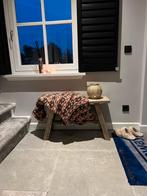 Prachtige houten bankje, Huis en Inrichting, Woonaccessoires | Overige, Ophalen of Verzenden, Zo goed als nieuw