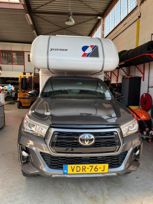 Hilux 2020 met Tischer unit, Caravans en Kamperen, Campers, Particulier, Bus-model, Overige merken, Ophalen