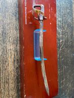 KMar klewang zilveren briefopener Begeer, Ophalen of Verzenden, Marechaussee, Nederland, Embleem of Badge