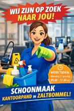 GEVRAAGD schoonmaakmedewerk(st)er Zaltbommel, Tot en met 24 uur, Overige niveaus, Starter, Overige vormen