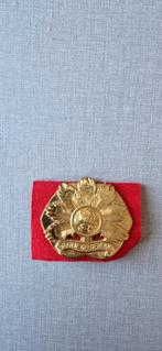 Baretembleem Oranje Gelderland, Ophalen of Verzenden, Landmacht, Nederland, Embleem of Badge