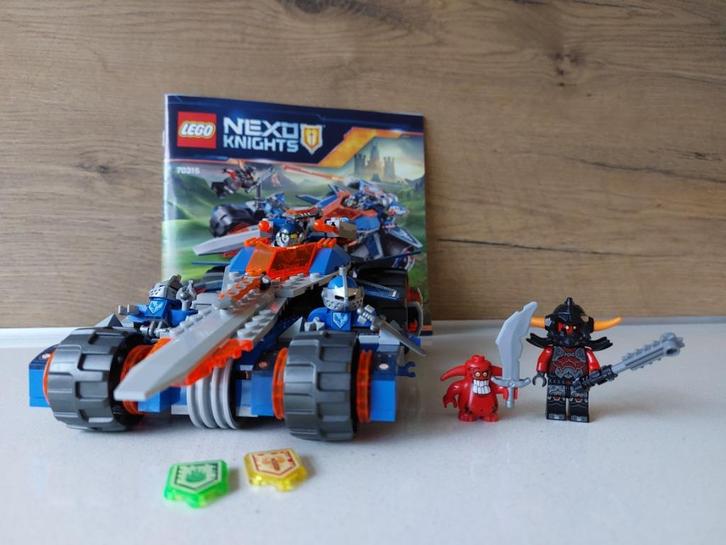 Lego 70315 Nexo Knights – Clay’s Gevechtszwaard, Kinderen en Baby's, Speelgoed | Duplo en Lego, Zo goed als nieuw, Lego, Complete set