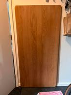 Massief eiken tafelblad., Huis en Inrichting, Tafels | Eettafels, Ophalen, 50 tot 100 cm, Zo goed als nieuw, 150 tot 200 cm