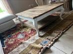 Riviera Maison driftwood eettafel, sidetable en salontafels, Ophalen, Gebruikt, 50 tot 100 cm, Vijf personen of meer