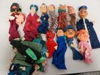 12 prachtige vintage poppenkastpoppen. en kleding, Antiek en Kunst, Antiek | Speelgoed, Ophalen of Verzenden
