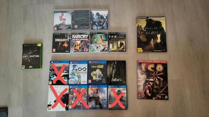 Diverse Playstation 3 / 4 games alles krasvrij, Spelcomputers en Games, Games | Sony PlayStation 4, Zo goed als nieuw, Avontuur en Actie