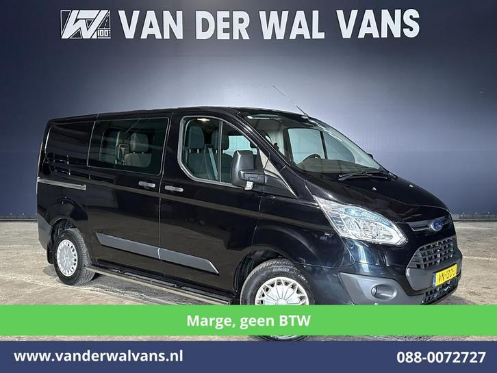 Ford Transit Custom 2.2 TDCI L1H1 Dubbele Cabine *Marge, GEE, Auto's, Bestelauto's, Bedrijf, Te koop, ABS, Airconditioning, Alarm